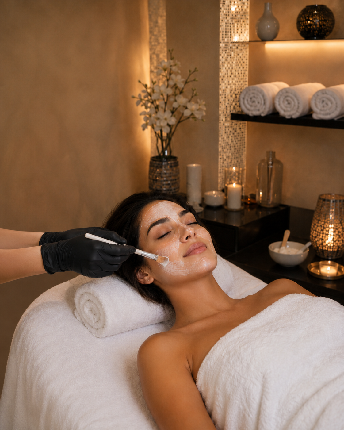 Soin du visage en institut — massage et soin professionnel, Entre Nous Esthétique